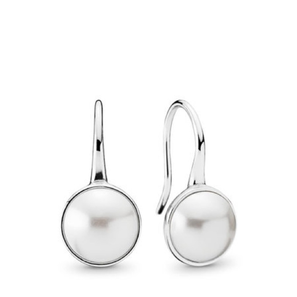 PANDORA Pearl Drop Earrings **NEW**